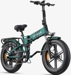 Sähköpyörä Engwe Engine Pro 2.0, 20", vihreä, 750W, 16Ah