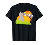 Madagascar Gloria Grass And Flowers Poster T-Shirt