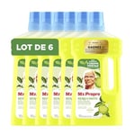 Mr. Propre Nettoyant Liquide Sol Multi-Usages Avec Bergamote Aux Huiles Essentielles, 6x1L, Élimine Jusqu’à 100% De La Saleté Et De La Graisse, Sans Traces