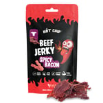 Hot Chip Beef Jerky Spicy Bacon 25g