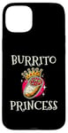 iPhone 15 Plus Burrito Princess Mexican Food Burritos Cinco De Mayo Case