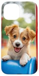 iPhone 15 Playful Puppy Colorful Puppy love Dog owner gift Case