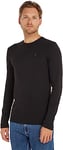 Tommy Jeans T-Shirt Homme Manches Longues TJM Original, Noir (Tommy Black), XS