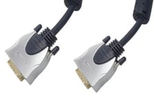 Shiverpeaks Professional - Dvi-Kabel - Dual Link - Dvi-D (M) - Dvi-D (M) - 5 M - Fl?Gelschrauben - Blau (77445--Spp)