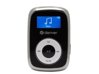 Denver Mps-316, Mp3-Spiller, 16 Gb, Lcd, Svart, Metallisk, Hvit