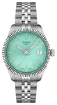 Tissot T1562101109100 Ballade Quartz (34mm) Green Guilloch Watch