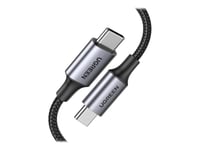 Ugreen - Usb-Kabel - 24 Pin Usb-C (Hane) Till 24 Pin Usb-C (Hane) - 20 V - 5 A - 1.83 M - Usb-Strömförsörjning (100W) - Svart