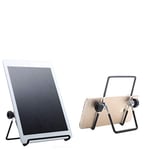 Frmarche Support Tablette Réglable Support de téléphone en Métal Rotation Support Universel Mini Stand Portable pour IPad, Nintendo Switch,Smartphone etc