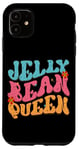 iPhone 11 Jelly Bean Queen Groovy Lettering Vibes Case