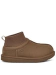 UGG Kids Classic Ultra Stretch Cuff, Brown, Size 2 Older