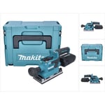 Dbo 382 zj Ponceuse vibrante sans fil 18 v 93 x 185 mm Brushless + Makpac - sans batterie, sans chargeur - Makita