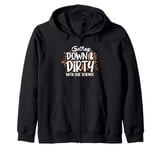 Getting Down And Dirty With Soil Science Pedology Zip Hoodie