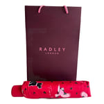 Radley Time To Soar Red Compact Handbag Umbrella In Radley Bag - New With Tags