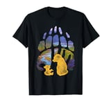 Disney Brother Bear Kenai Koda Paw Silhouette T-Shirt