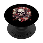 Biker Moto Freak Chopper Rider Cruiser Rocker Roadtrip PopSockets PopGrip Adhésif