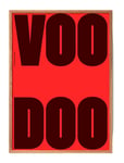 Get-It-Out-Woo-Doo Red Poster & Frame