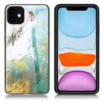 Apple Fantasy Marble iPhone 11 kuoret - Lentävä kyyhkynen Monivärinen