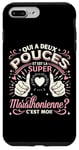 Coque pour iPhone 7 Plus/8 Plus Une Super Marathonienne Cadeau Pour Marathonien Femme