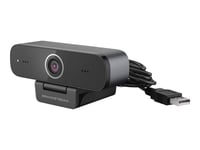 Grandstream Guv3100 - Webbkamera - Färg - 2 Mp - 1920 X 1080 - 720P, 1080P - Ljud - Usb 2.0 - Mjpeg, H.264, H.265, Yuv2 - Dc 5 V