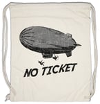 No Ticket Drawstring Bag Indiana Fun Jones and the Zeppelin last Crusade