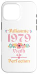 Coque pour iPhone 16 Pro Max 46 ans femme 1979 idée cadeau anniversaire Humour drôle