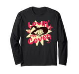 Vintage Witches Coven Lovin My Coven Funny Witchy Vibes Long Sleeve T-Shirt