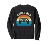 Gamer Dad Gift for Father who Games Video Game Player Sweatshirt