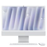 Apple iMac (M4) 24-inch 4.5K Retina 16GB/256GB SSD 10 Core CPU and GPU with Nanotexture - Silver