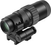 Feyachi M36 1.5X - 5X Viseur Point Rouge Optique Loupe avec Montage latéral