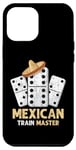 iPhone 12 Pro Max Mexican Train Master Domino Player Dominoes Lover Game Mens Case