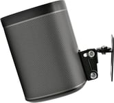 Play 1 Wall Mount Black, Compatible with Sonos Play:1 Only, Adjustable Swivel &