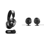 SteelSeries Arctis Nova Pro Wireless Xbox - Multi-System Gaming Headset & Arena 3 - Full-Range 2.0 Gaming Speakers – Immersive Audio – On-Speaker Controls