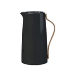 Stelton - Emma Termos, Kaffe 1,2 L, Black - Metall/Tre