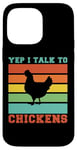 Coque pour iPhone 14 Pro Max Appel à tous les amateurs de poulet : Chicken Lover is Fun