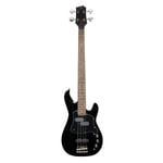 Bass Guitar Stagg Silveray P Series, Black SVY P-FUNK BLK Sale!