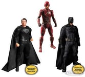 Set De 3 Figurines D'action Deluxe Steel Boxed One:12 Collective - Zack Snyder's Dc Justice League