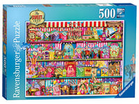 Ravensburger - Puzzle Adulte - Puzzle 500 pièces - Le Magasin de Bonbons - Adultes et Enfants dès 12 Ans - Puzzle de qualité supérieure - Couleurs - 14653