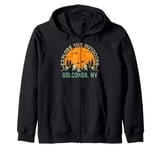 Golconda, Nevada - Explore The Outdoors Zip Hoodie