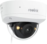 4K Caméra De Surveillance Poe, Anti-Vandalisme Ik10, Vision Nocturne Couleur, Détection Smart Personnes/Véhicules/Animaux, Audio Bidirectionnel, Avec Support Pivotant À L'Intérieur[CAM07056]