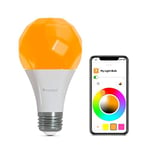 Nanoleaf Essentials Ampoule LED E27 Connectée RGBW - Lampes Intelligentes Thread & Bluetooth , Compatible Google Home Apple, Synchronisation Musique et Ecran, pour Salon Chambre ou Bureau Gaming