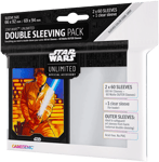 Star Wars Luke Skywalker Double Sleeving Pack Standard Size (60x2) - Kortspill fra Outland