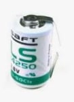 Pile Saft LS14250CLG spéciale 1/2 LR6 (AA) lithium  cosses à souder en U 3.6 V