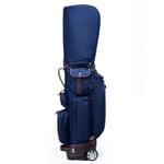 VHGYU Golf Bags Golf Stand Bag Lightweight Golf Travel Case Golf Trolley Bag Nylon Wheeled Golf Bag For Men Blue Premium Construction (Color : Blue, Size : As shown)