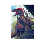 YANDAN ARK Survival Evolved Game Poster Poster Decorative Painting Canvas Wall Art Living Room Posters Bedroom Painting 08x12inch(20x30cm)