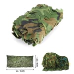 Filet de camouflage militaire pour abri solaire, armée de bois, camouflage, chasse, camping, abri de soleil pour voiture, abat-jour 4 x 5 m, -, 3x6m/10x19ft