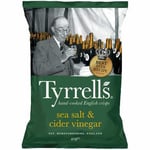 Tyrrells Sea Salt & Cider Vinegar Crisps - 24x40g