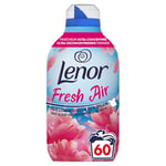 Lenor Fresh Air Adoucissant 60 Lavages Jardins En Fleurs Fraîcheur Ultra Concentrée Bouteille Recyclée