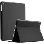 Procase Étui pour iPad 9.7”, iPad 6, iPad 5, iPad Air 2, iPad Air 1, Modèle: A1893 A1954 A1822 A1823 A1566 A1567 A1474 A1475 A1476, Étui Housse de Protection Anti-Chute, Rabat Magnétique Stable-Noir