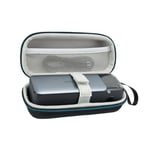 Baomaeyea Carry Case for Anker Power Bank 737 (PowerCore 24K), EVA Hard Travel Bag Box Compatible with Anker 737 Powerbank & Accessories (Black+Blue)