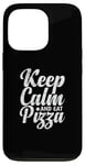 iPhone 13 Pro Keep Calm and eat Pizza Italian Case